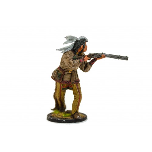 Индеец с ружьем