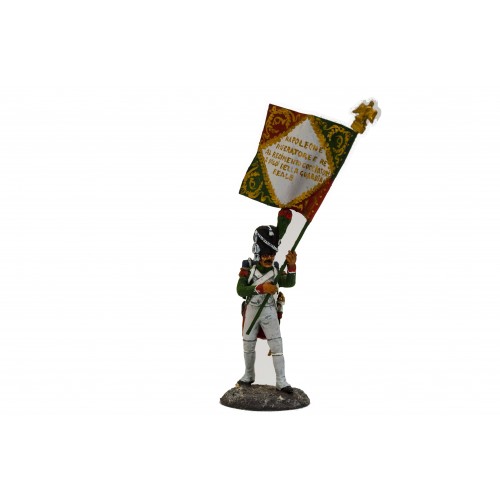 Итальянская гвардия егерь знаменосец