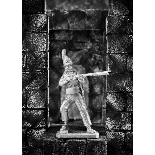 Егерь добровольческого корпуса Крокова, 1807 г.