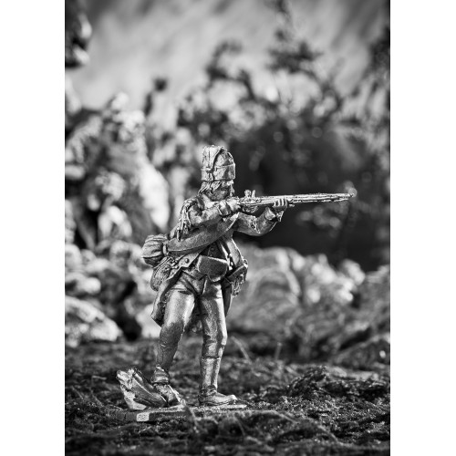 Егерь полка Багратиона 1799 год армии Суворова в итальянском походе