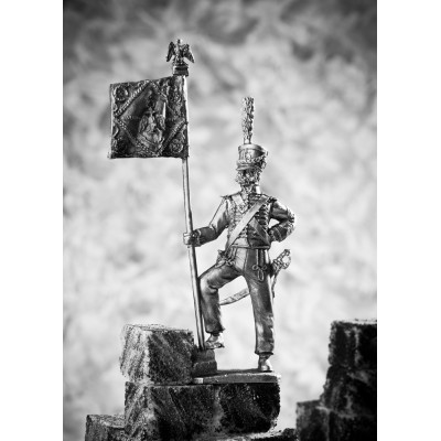 Знаменосец гвардейских моряков Наполеона 1812 год