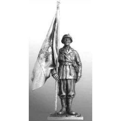 Итальянский знаменосец, альпийской дивизии 1942г.