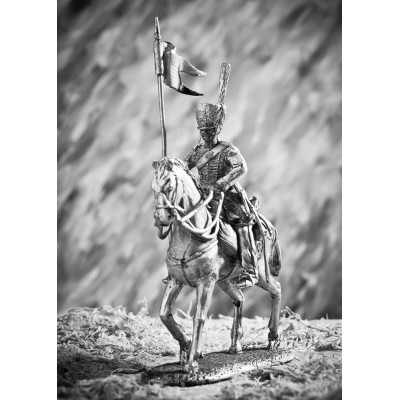 Казак 1-го конного Смертоносного полка Санкт-Петербугского ополчения, 1812-14 гг.