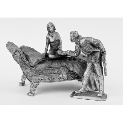 Композиция Девушка с офицером (2)