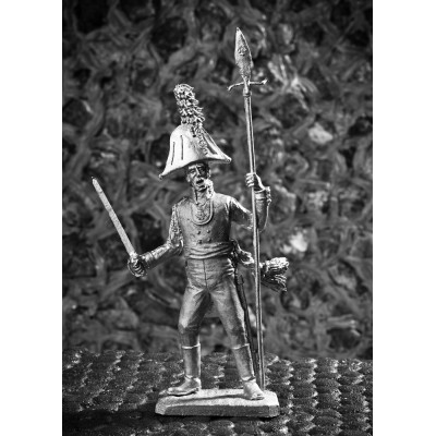 Обер офицер Преображенского полка.