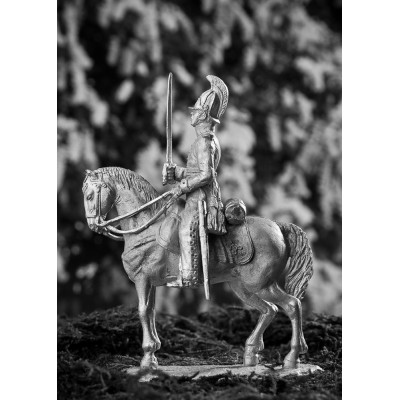 Обер-офицер драгунского полка, 1812-14 гг.