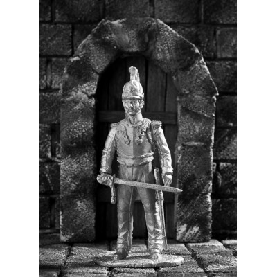 Обер-офицер Псковского кирасирского полка, весна 1813 г.