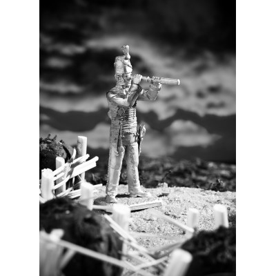 Офицер стрелков 95 полка Британия 1812-15 года