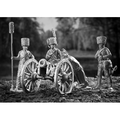 Расчет гаубицы, гаубица, Наполеон