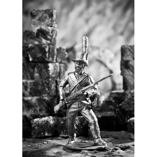 Рядовой легкой пехоты Ломбардийского легиона, 1796-97 гг.