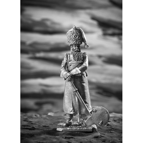 Сапер брауншвейгского лейб батальона 1815 год