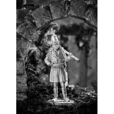 Стрелок 1 батальона испанского полка Валенсия 1808 год