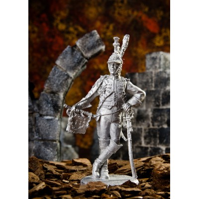 Трубач гвардейских драгун, 1812 г.