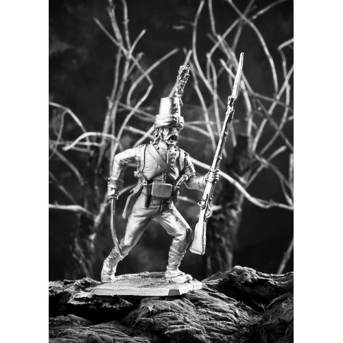 Фузелер мусульманской роты легиона Мирабо, 1800 г.