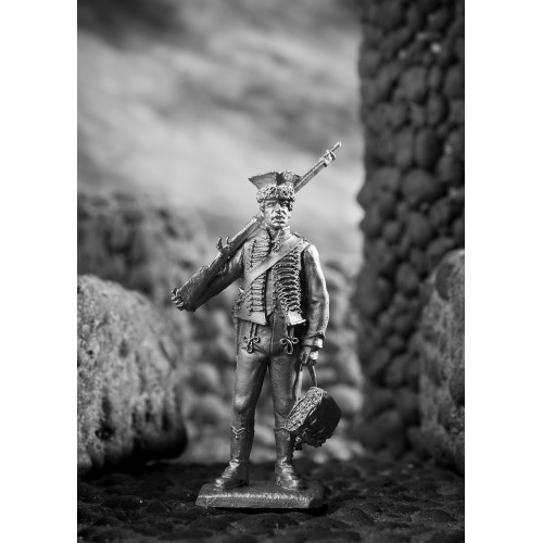 Фузелер пеших гусар Наполеона 1800-1801 год