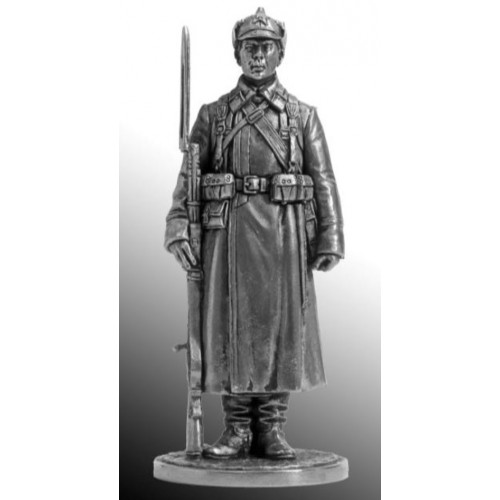 Красноармеец РККА в зимней походной форме. 1939-41 гг. СССР