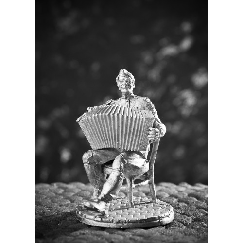 Боец РККА в г. Вена, 1945 г.