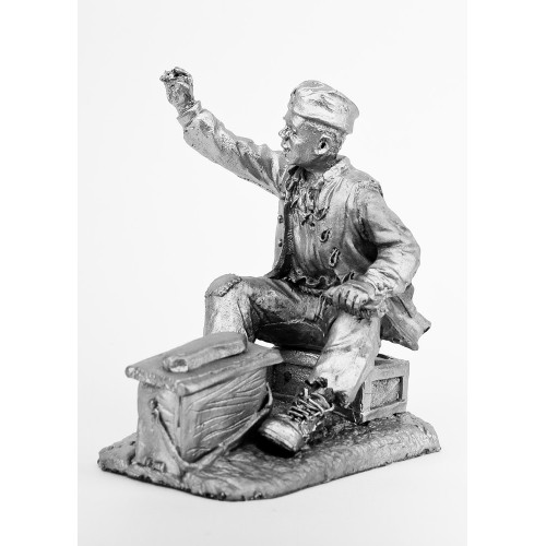 Мальчик - чистильщик обуви, 1944 г.