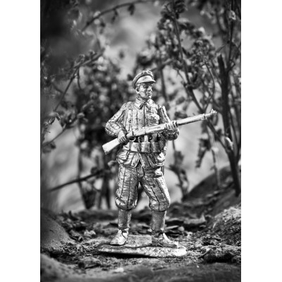 Московское ополчение. 1941 год. Рабочий.