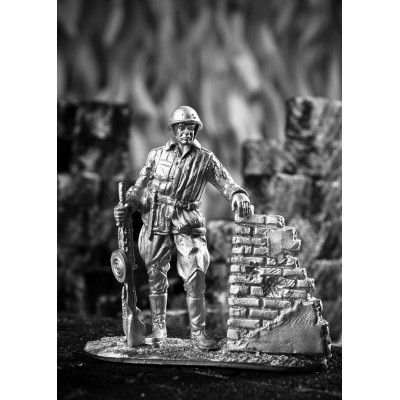 Пулеметчик. Сталинград, 1943 г.