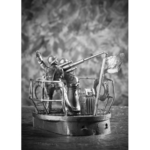 Расчет зенитного орудия.