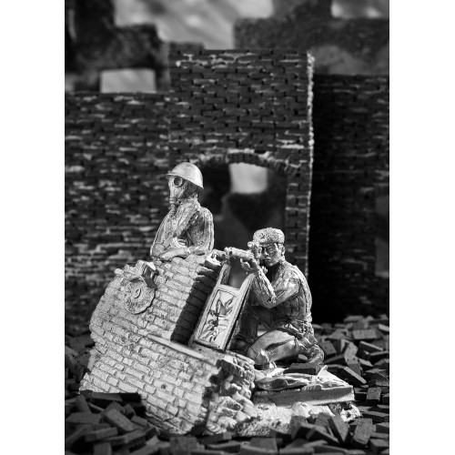 Снайпер в развалинах. 1942-1943 г.г.