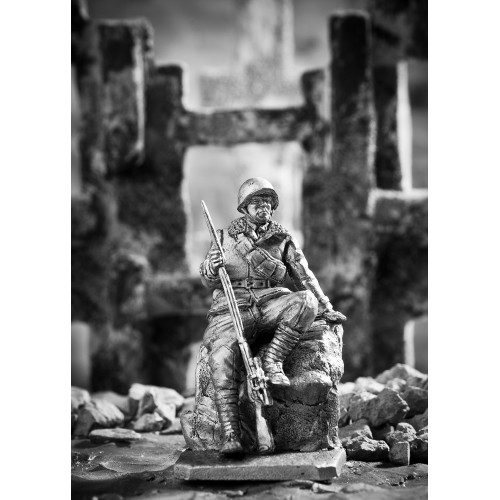 Снайпер Максим Пассар, 1942 г.