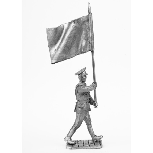 Знаменосец. Флаг России. Парад Победы