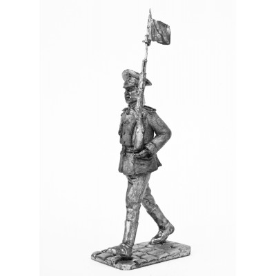 Преображенец в строю. Парад Победы.