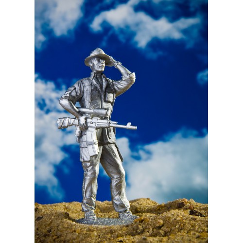 Рядовой Погранвойск КГБ СССР. Афганистан, 1987 год.