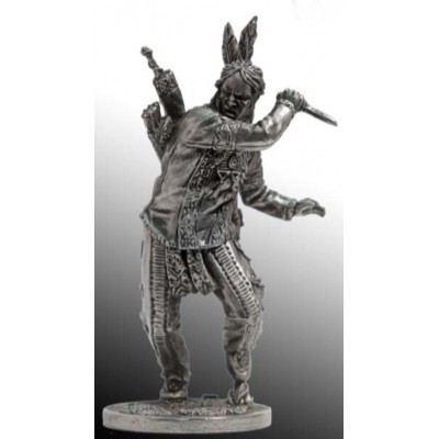 Индеец с ножом