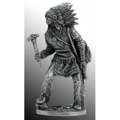 Индеец с тамагавком (2)