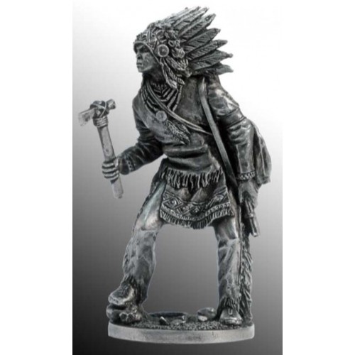 Индеец с тамагавком (2)