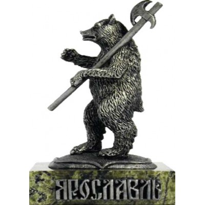 Герб города Ярославль- Медведь