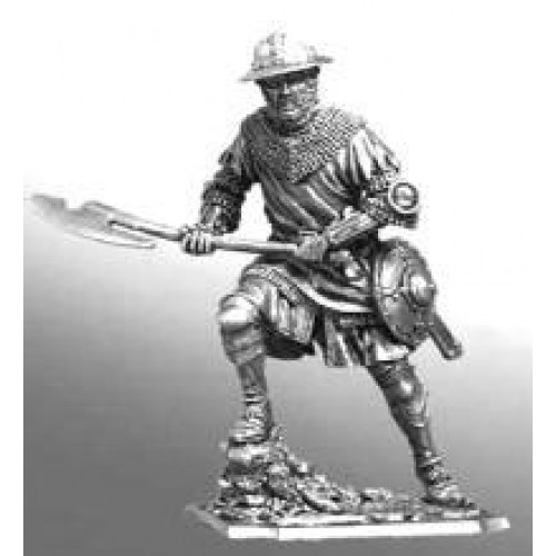 Западно-европейский пехотинец, 14в.