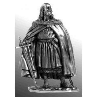 Жак де Моле, последний магистр ордена тамплиеров.14в