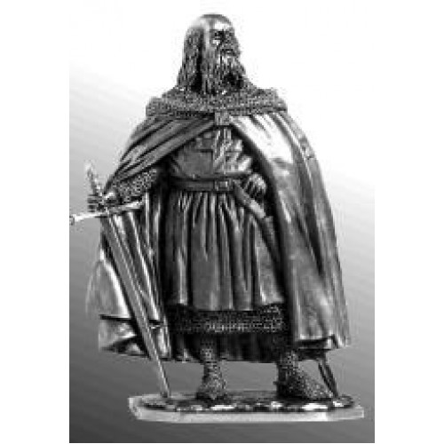 Жак де Моле, последний магистр ордена тамплиеров.14в