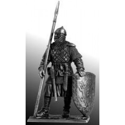 Русский пеший воин, 14-15 вв