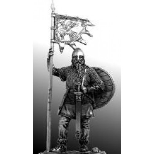 Викинг со знаменем, 9-10 вв