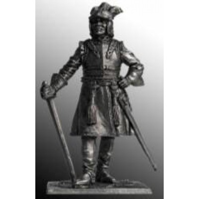 Офицер драгунских полков, 1698-1704гг. Россия