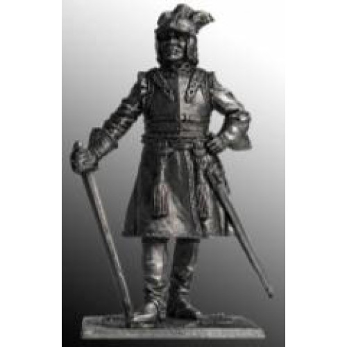 Офицер драгунских полков, 1698-1704гг. Россия