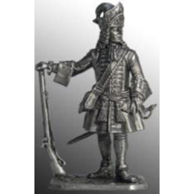 Обер-офицер гренад. полков арм. пехоты, 1710-е гг. Россия