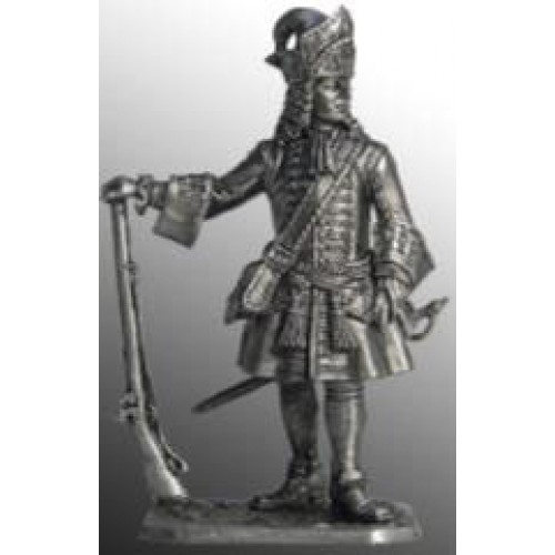 Обер-офицер гренад. полков арм. пехоты, 1710-е гг. Россия