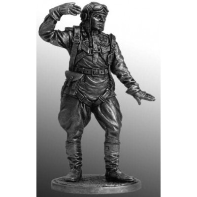 К-ир эск. 178-го гврд. ав. плк. капитан Кирилл Евстигнеев, 1945 г.. СССР