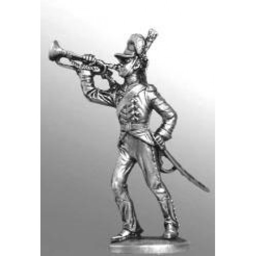 Русский трубач карабинерного полка, 1786-96