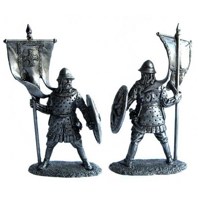 Византийский знаменосец, 12-13 век.