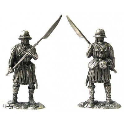 Западноевропейский пехотинец, 12-13 вв.