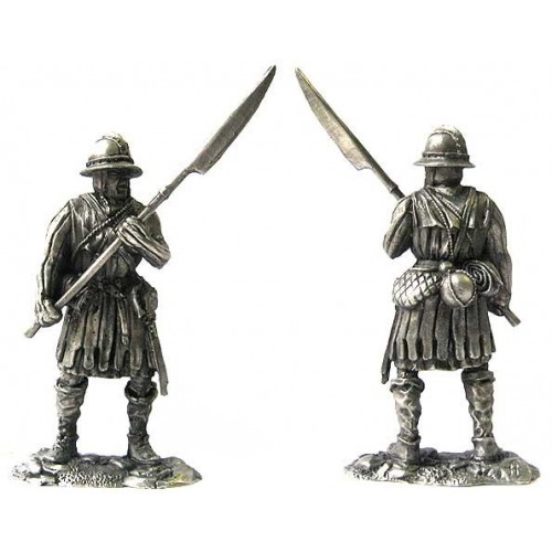 Западноевропейский пехотинец, 12-13 вв.