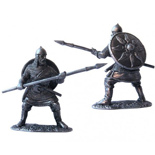 Новгородский дружинник, 13 век.