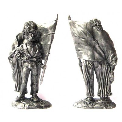 Ландскнехт-знаменосец, 16 век.